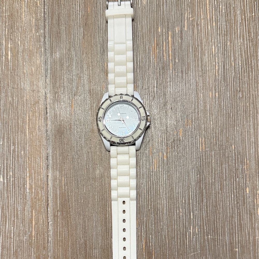 Geneva White Women's Watch
